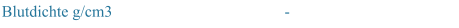 Blutdichte g/cm3 -